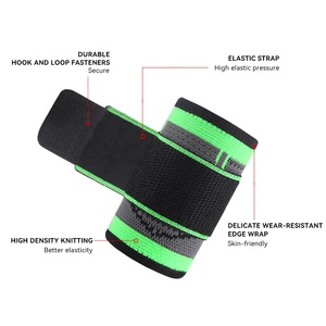 Bọc Cổ Tay Tùy Chỉnh Điều Chỉnh Được Bọc Cổ Tay Cử Tạ Nhãn Hiệu Riêng - Product Image 6