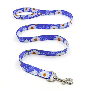 Floral Pattern Polyester <b>Dog</b> <b>Leash</b> Durable Fashion Style All Seasons for Small <b>Dogs</b> - Product Image 2