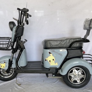 Bicicleta Eléctrica de 3 Ruedas con Motor de 800W, Carrocería Cerrada, Voltaje de 60V o 48V para Uso de Pasajeros - Product Image 3