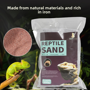 ทรายแคลเซียมสำหรับสัตว์เลี้ยงขนาดเล็ก เช่น ตุ๊กแกเครา ปูเสฉวน และสัตว์เลื้อยคลานในทะเลทราย เหมาะสำหรับตกแต่งตู้เลี้ยงสัตว์ - Product Image 5