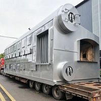 Chaudière à vapeur industrielle OEM à biomasse avec gazéifieur de charbon, contrôle PLC entièrement automatique, haute efficacité