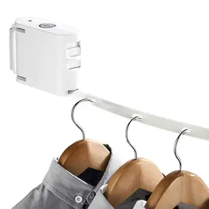 Retractable Clothesline, Indoors and Outdoors Heavy Duty Apartment Clothes Lines, Shower Laundry Drying Line Rope Reel