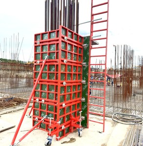 Lianggong Hochfeste Q235B Stahl-Schalung, Wiederverwendbare Stahlrahmen-Schalung für Wand- und Säulenbau - Product Image 2