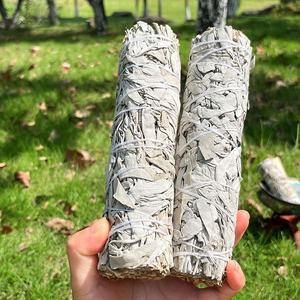 2025 Kit de palitos de salvia blanca de California orgánica <span class=keywords><strong>Palo</strong></span> <span class=keywords><strong>Santo</strong></span> <span class=keywords><strong>y</strong></span> dragón sangre Salvia incienso cono accesorio para difuminar - Product Image 5