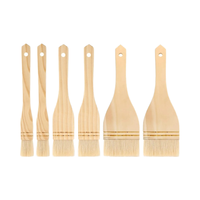 Art Flat Merlu Pinceau Artiste Peinture Pinceaux Set Mouton Poils Brosse de Lavage pour Aquarelle