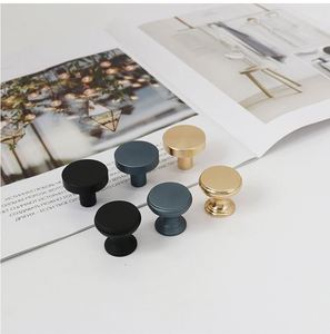 Perilla Redonda Moderna de Aluminio con Diseño Moleteado Personalizada para Gabinetes de Cocina, Cómodas, Dormitorios, Armarios, Cajones y Baños - Product Image 3