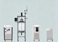 Reactor de Vidrio con Camisa de Borosilicato de Alta Resistencia GG17 de 200L para Laboratorio Químico con Agitación Mecánica Automática