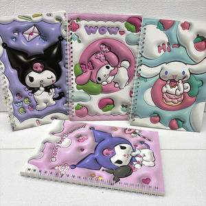 Quaderno a Spirale A5 con Cartoni Animati Carini, Articolo di Cancelleria per Studenti, Regalo e Premio, Prodotto Cinese - Product Image 6