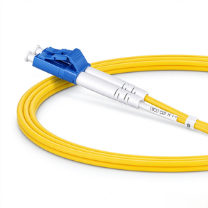 Fiber Optic Patch Cord LC UPC Duplex to SC UPC Duplex OS2 <strong>Single</strong> <strong>Mode</strong> 1m 3ft 2 Fibers 2.0mm Tight Buffered Yellow - Product Image 3