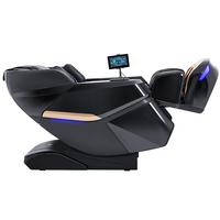 Fauteuil de massage Jingtop 4D complet avec mécanisme zéro-gravité et 4D-Plus, rouleaux chauffants pour le dos et les pieds, et masseur pour les mains