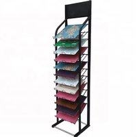 Présentoir de tapis en métal écologique pliable pour le stockage napperon emballage de tapis carreaux de céramique