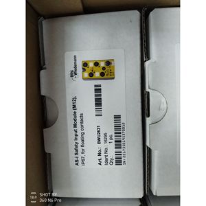 Module d'entrée de sécurité Bihl + Wiedemann AS-i M12 IP67 pour contacts flottants 12 entrées/sorties, construction métallique - Product Image 1