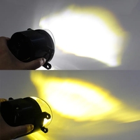 Feu de brouillard à LED bicolore pour Toyota Corolla RAV4 Highlander Vios Tundra Yaris Prius Camry feu de brouillard à LED avec Angel Eye