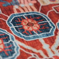 Hochwertiger Chenille-Mittel teppich mit Polyester druck