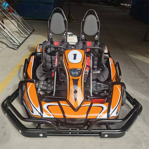 Kart à pédales essence 2 places pour adultes et adolescents, location commerciale, kart de <span class=keywords><strong>course</strong></span> 4 temps, moteur essence 200CC 210CC, haute vitesse, divertissement, 60KM/H - Product Image 2