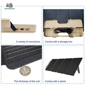 POWER Super Light 300 Watt 300 W 4 plis Couverture solaire solaire pliable portable pour chargeur de camping - Product Image 5