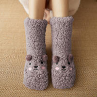 Chaussettes d'intérieur épaisses et douillettes pour femme, idéales pour l'automne, usage quotidien