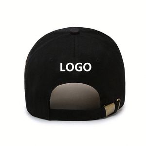 Man Four Seasons Adjustable <strong>Black</strong> Cotton <strong>Ny</strong> Letters Embroidered Baseball <strong>Cap</strong> - Product Image 6