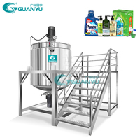 Réservoir de mélange de vaisselle en acier inoxydable Mélangeur de détergent liquide de shampooing Machine de fabrication de savon liquide de lavage des mains