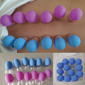 Ventouses 2cm Fournitures en silicone Entretien à domicile Ventouse faciale Thérapie sous vide Ventosas Aspiration <span class=keywords><strong>Hijama</strong></span> Pvc Ventouses en silicone Visages - Product Image 2