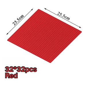 Building Block Baseplate 32x32 Studs Building Block Accessories Colour <b>Toy</b> Bricks DIY Custom Base Plate Plastics <b>Educational</b> <b>Toy</b> - Product Image 5