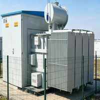 Station d'énergie connectée au réseau à haut rendement énergétique 6kV 500kVA 800kVA 1000kVA 1600kVA Transformateur sec triphasé pour stockage PV et éolien