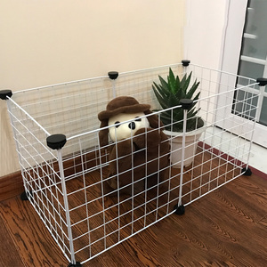 DIY Cat <strong>Dog</strong> <strong>Cages</strong> <strong>Foldable</strong> Pet Metal <strong>Wire</strong> Fence - Product Image 6