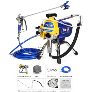 Máquina de Pulverización de Masilla <span class=keywords><strong>para</strong></span> Paredes AP4900, Eléctrica, sin Aire, 230V/120V, <span class=keywords><strong>Boquilla</strong></span> 517, 3200PSI, Kit de <span class=keywords><strong>Pistola</strong></span> de Pintura con Vaso de 2.5L - Product Image 6