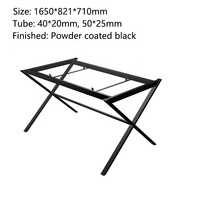 Cadre de Table de bureau métal acier industriel Base de Table à manger plan de travail Support de Table pied de Table à vendre