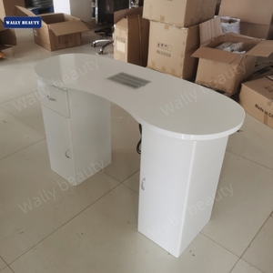 Wally Beauty Light Luxury <strong>Nail</strong> Salon Furniture Manicure Table With Vacuum Cleaner <strong>Nail</strong> Table With Vent <strong>Nail</strong> <strong>Tech</strong> <strong>Desk</strong> - Product Image 1