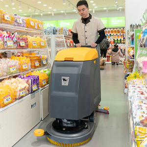 Chancee M50 Laveuse-sécheuse de sols compacte professionnelle à poussée manuelle industrielle - Product Image 3