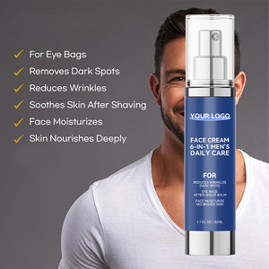 Crème pour le <span class=keywords><strong>visage</strong></span> pour hommes en marque privée, pour tous types de peaux, à base d'herbes biologiques, de rétinol, de glycérine, sans sulfate, hydratante, raffermissante, anti-âge - Product Image 4