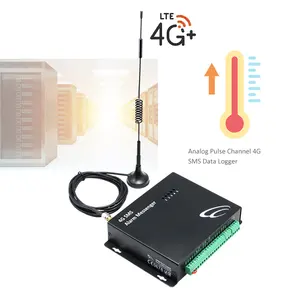 Alarme de dados de mensageiro multiponto, 4g sms, monitoramento de temperatura e sensor de alarme