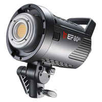 JINBEI EF-80BI 80W Bi Couleur Studio Vidéo Lumière Photographique Continue Led Film Lumière Vidéo Lumière