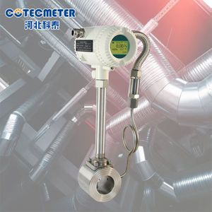 Pengukur aliran <span class=keywords><strong>Air</strong></span> udara otomatis, uap dioksida Helium Gas <span class=keywords><strong>Vortex</strong></span> aliran <span class=keywords><strong>Meter</strong></span> dengan tampilan LCD - Product Image 3