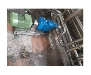 Bomba sanitaria de lóbulo rotatorio de acero inoxidable para la transferencia de líquidos higiénicos en alimentos, bebidas lácteas y plantas - Product Image 1