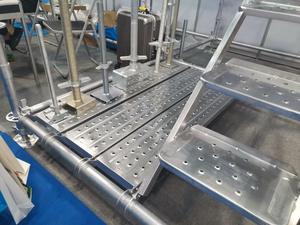 Q235 Galvanized Steel Scaffold Plank 2m Construction Hook for Scaffolding Frames Board Ladder & Scaffolding Parts - Product Image 3