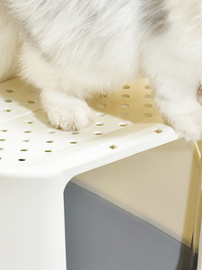 Bán buôn Thêm lớn chống giật gân hoàn toàn kèm theo nhựa PP mèo nhà vệ sinh mèo hộp với khử trùng khử mùi tính năng - Product Image 3