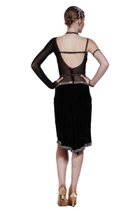 Vestido de Baile Latino Personalizado L-13119, Ropa de Actuación para Adultos, Estándar Nacional, Ropa de Baile de Amistad, <span class=keywords><strong>Samba</strong></span> en Venta - Product Image 3