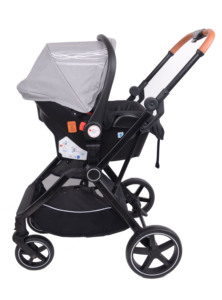 <span class=keywords><strong>2025</strong></span> phong cách mới Xe đẩy em bé OEM tùy chỉnh khung thép nhỏ gọn có thể gập lại 2 trong 1 xe đẩy em bé - Product Image 5