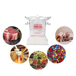 Bolsa de Plástico para Camisetas con Estampado en Caliente, Resistente a la Humedad, con Asa Larga para Uso en Supermercados - Product Image 5