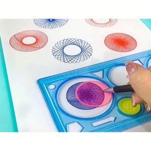 Juego de Reglas Geométricas Multifuncionales para Dibujo Creativo, Rompecabezas, Rizador de Cuerpo, Juguetes Educativos para Estudiantes, Aprendizaje de Arte 3+ 8.5 - Product Image 5