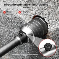 Commande minimum 1 pièce – Foret de 60 mm pour maçonnerie, perçage à sec, ouverture de murs ; Foret rotatif à tête ronde pour béton et briques
