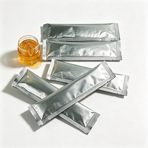 Sirop de miel naturel de qualité alimentaire pour la nutrition diététique, sachet individuel portable, miel d'abeille cru - Product Image 1
