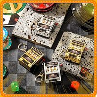 Mini-porte-clés pendentif machine à sous miniature, jouet à récompense, bijou, breloque facile à transporter, cadeaux fantaisie sur le thème du jeu pour les amateurs de casino