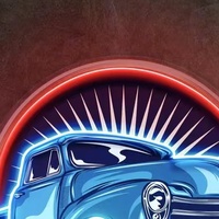 Enseigne néon LED personnalisée avec logo UV, design gratuit, style vintage pour pick-up, enseigne néon LED Pop Art pour voiture, ornements lumineux