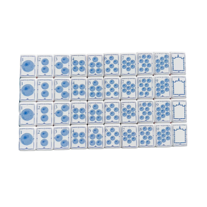 Set di Tessere per Mahjong Americano Ginger Tiles per 4 Giocatori Disponibile in Magazzino Pronto per la Spedizione |   Set di Mahjong di Lusso - Product Image 5