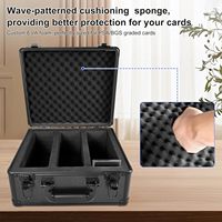 Boîte de rangement pour cartes classées Boîte de rangement pour cartes à collectionner Boîtes de rangement pour chargeurs supérieurs