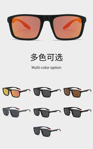 Gafas de Sol Polarizadas con Lentes Fotocromáticas UV400, Montura Metálica Dorada con Logotipo Personalizado, Gafas de Sol de Lujo con Lentes Tácticas, Marca Clásica - Product Image 3