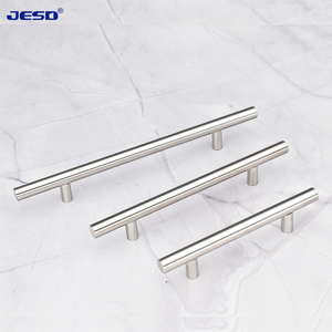 2026 Modern Design Custom Stainless Steel Matte <strong>Black</strong> Cabinet Handles Stainless Steel Furniture Wardrobe Drawer Handles - Product Image 2